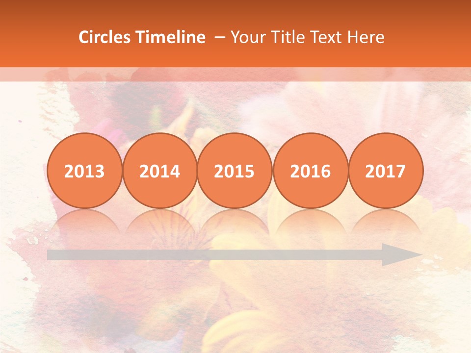 Color Closeup Paper PowerPoint Template