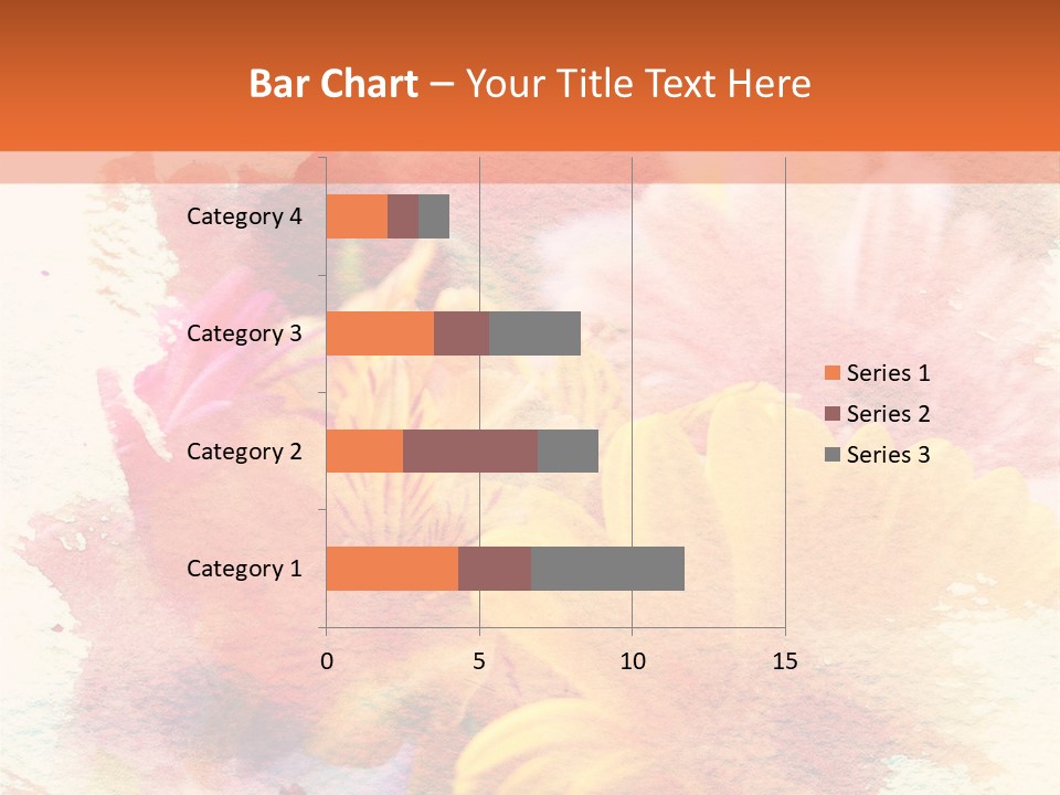 Color Closeup Paper PowerPoint Template