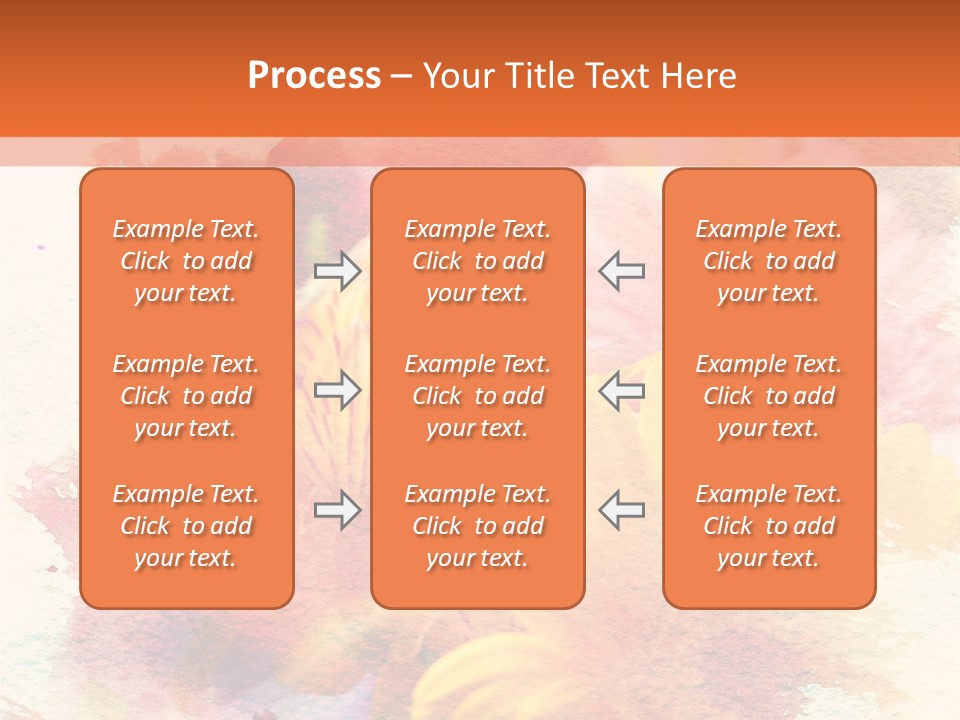 Color Closeup Paper PowerPoint Template