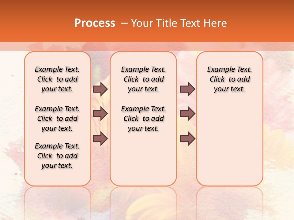 Color Closeup Paper PowerPoint Template