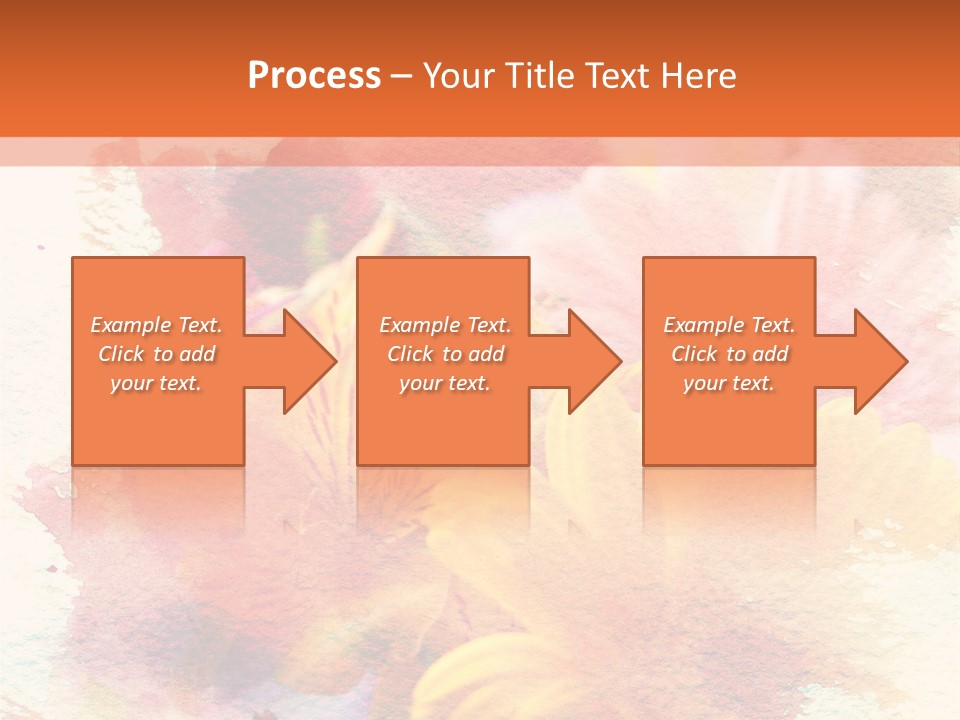 Color Closeup Paper PowerPoint Template