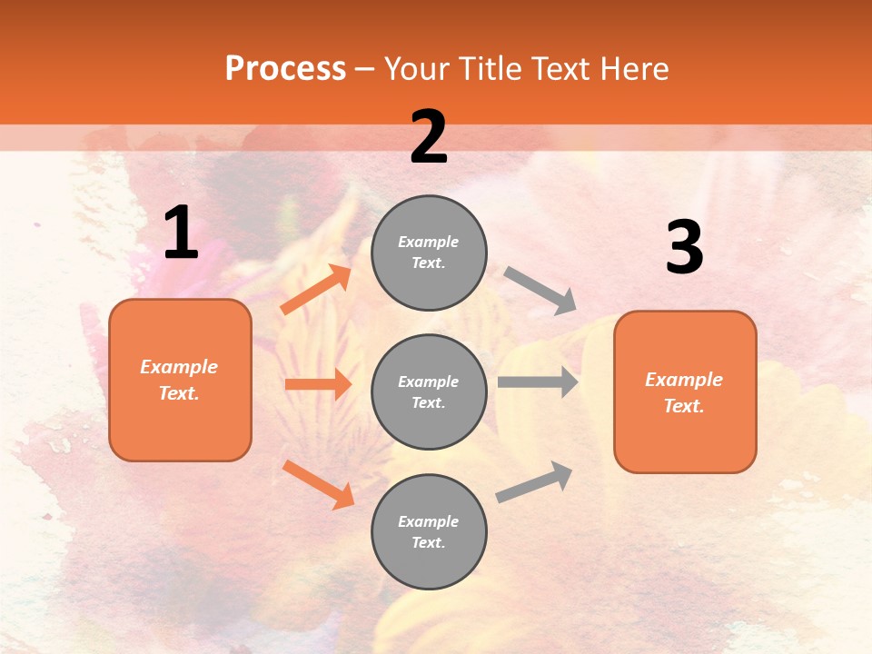 Color Closeup Paper PowerPoint Template