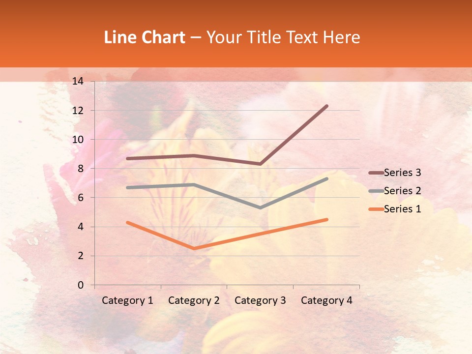 Color Closeup Paper PowerPoint Template