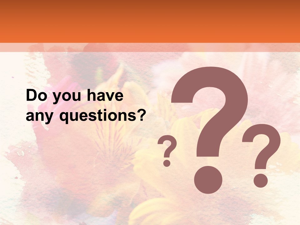 Color Closeup Paper PowerPoint Template