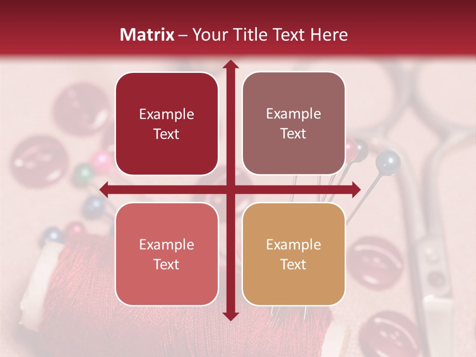 Tailoring Equipment PowerPoint Template