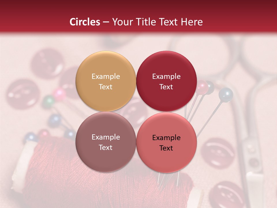 Tailoring Equipment PowerPoint Template