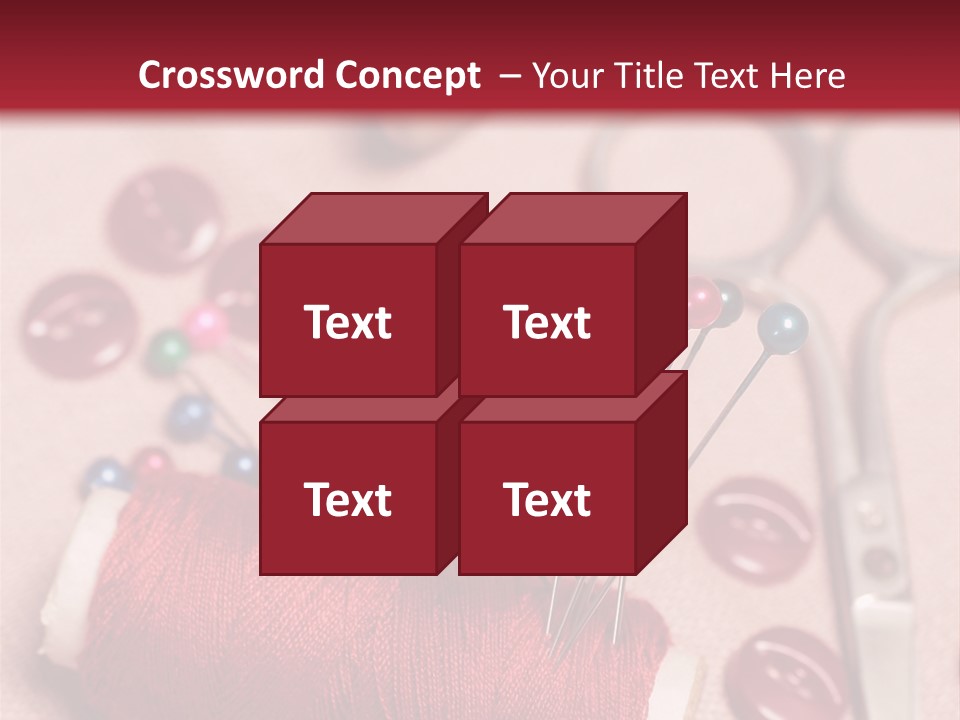 Tailoring Equipment PowerPoint Template