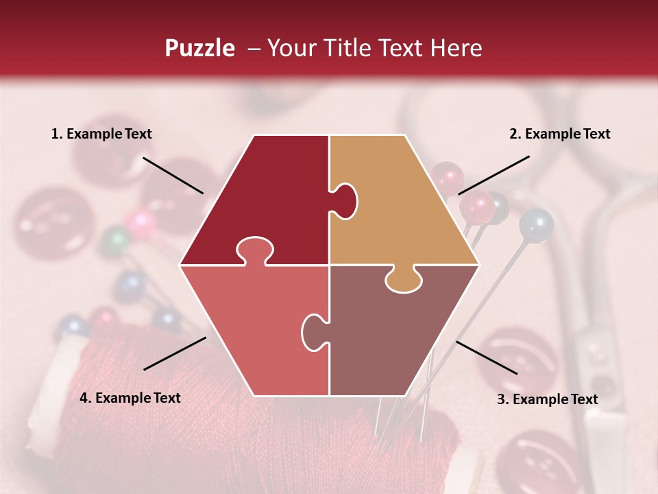 Tailoring Equipment PowerPoint Template