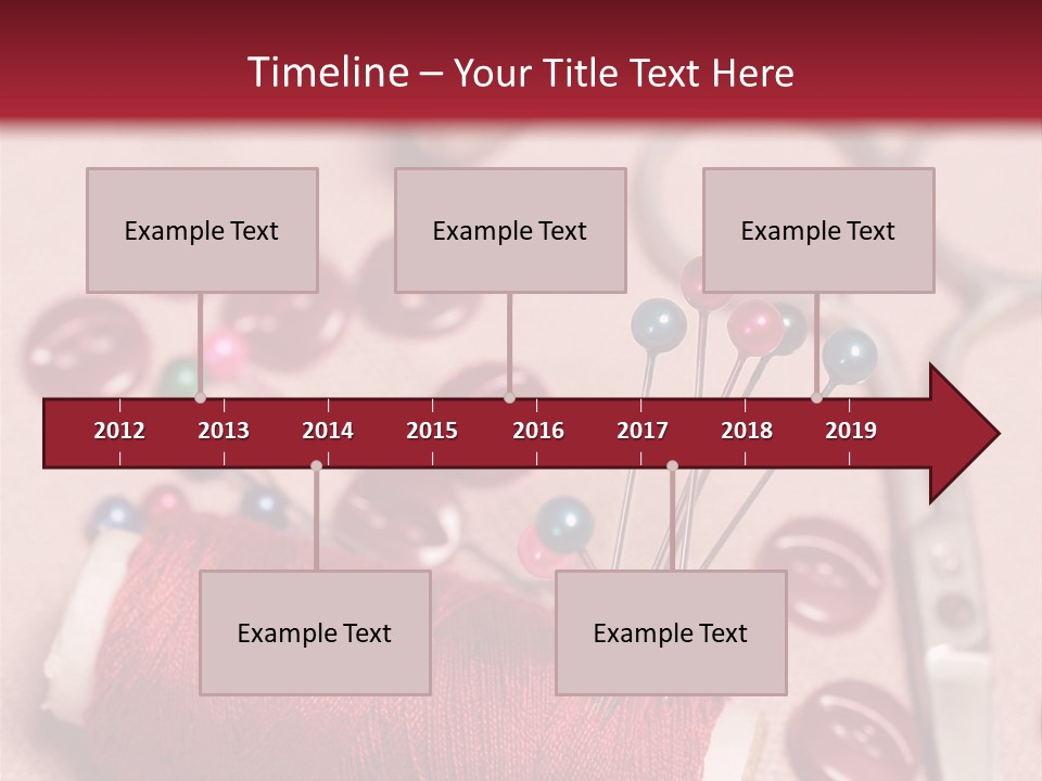 Tailoring Equipment PowerPoint Template