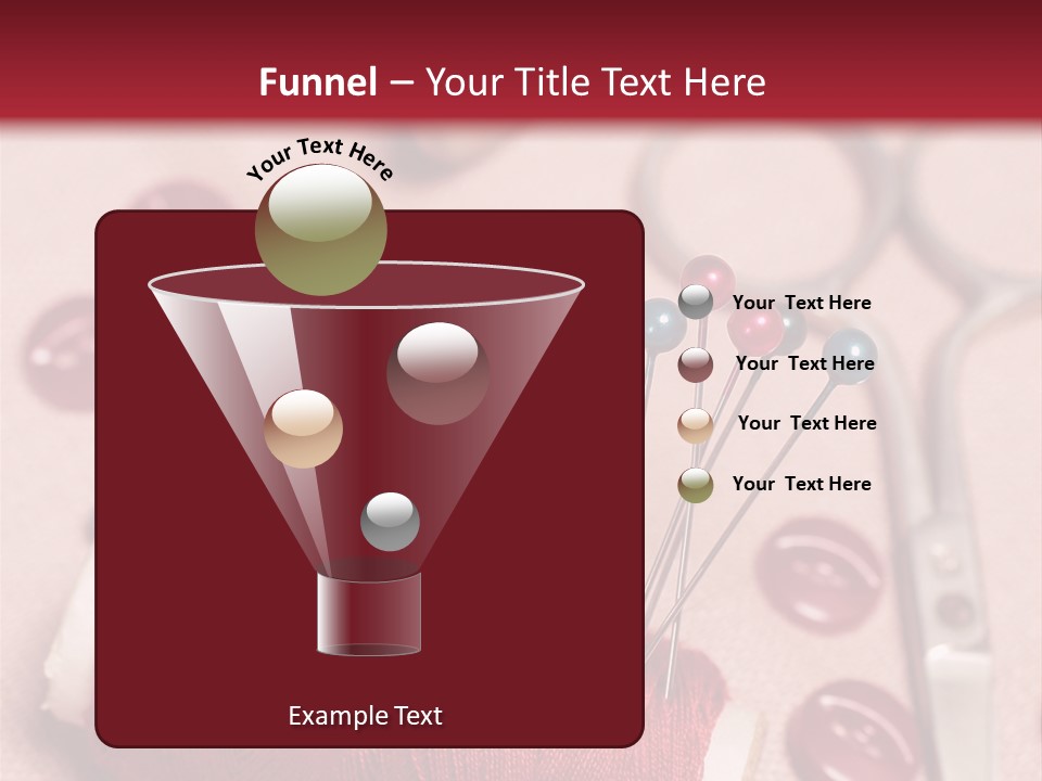 Tailoring Equipment PowerPoint Template