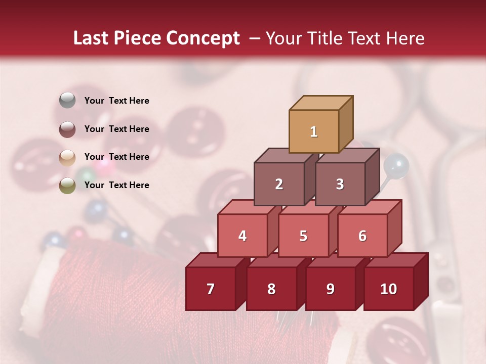 Tailoring Equipment PowerPoint Template