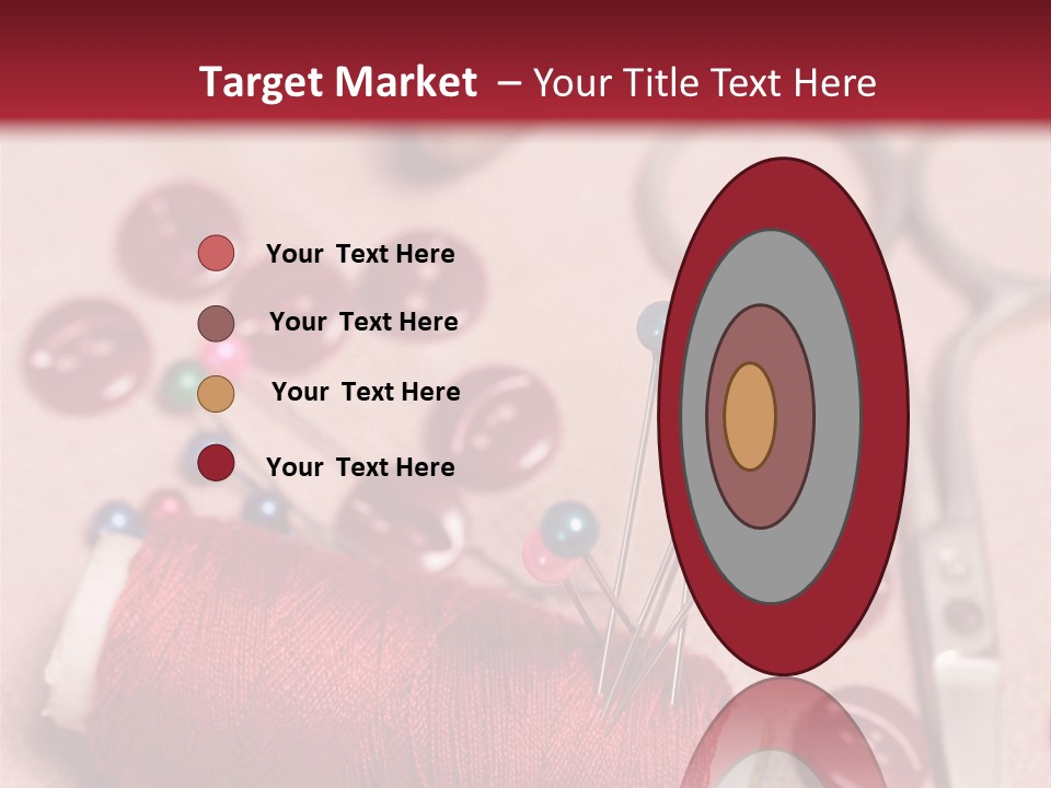 Tailoring Equipment PowerPoint Template