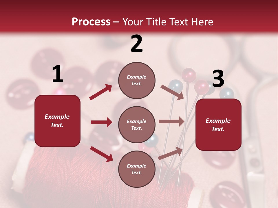 Tailoring Equipment PowerPoint Template