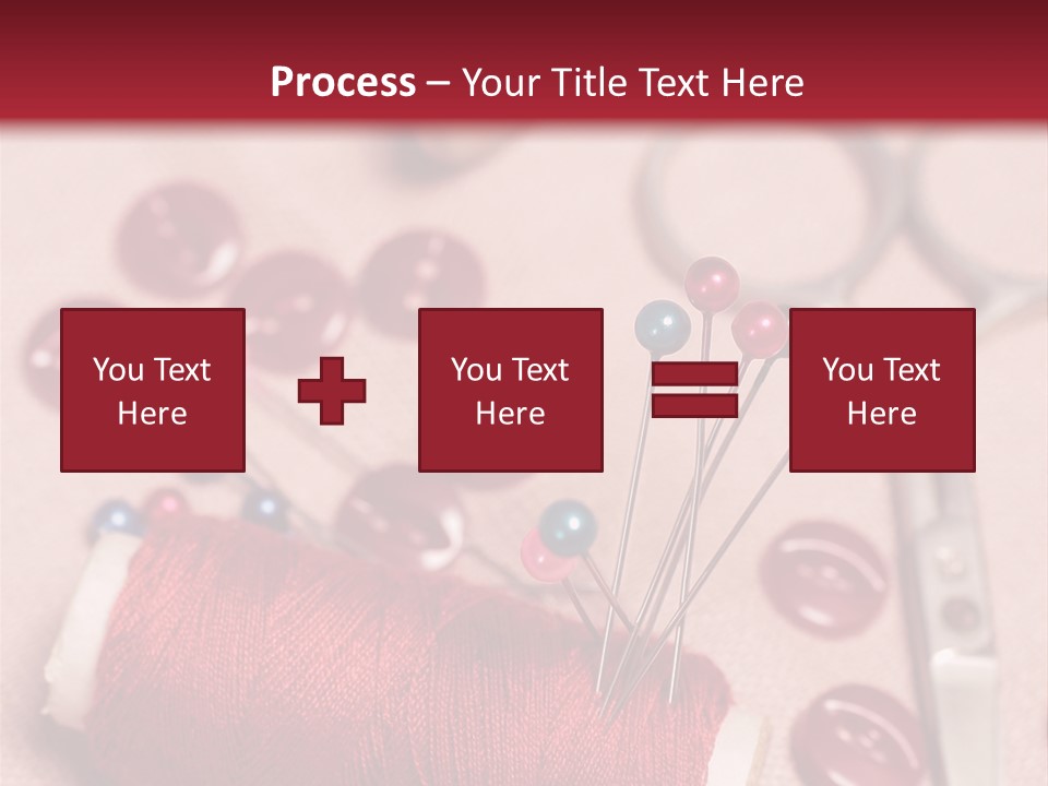 Tailoring Equipment PowerPoint Template