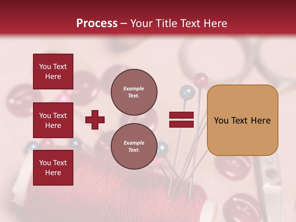 Tailoring Equipment PowerPoint Template