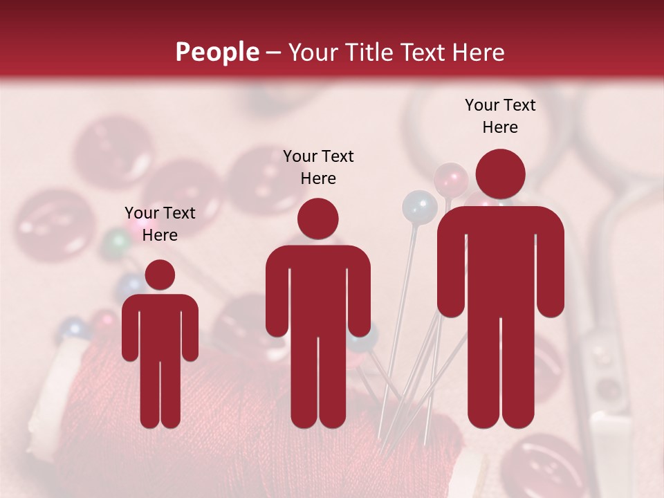Tailoring Equipment PowerPoint Template