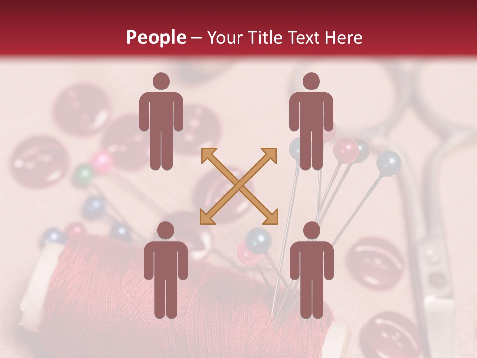 Tailoring Equipment PowerPoint Template