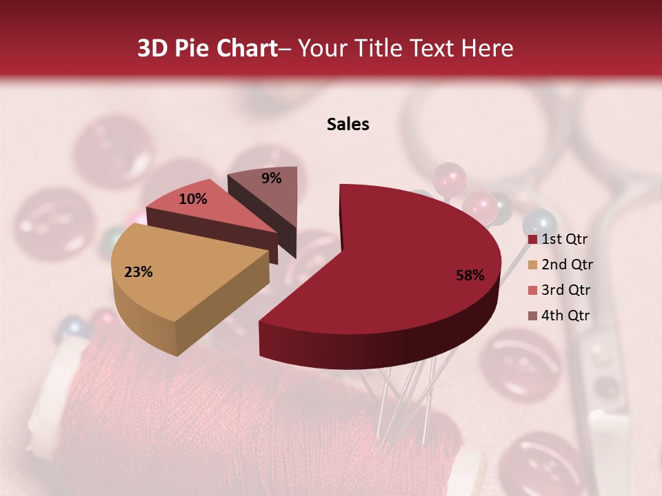 Tailoring Equipment PowerPoint Template