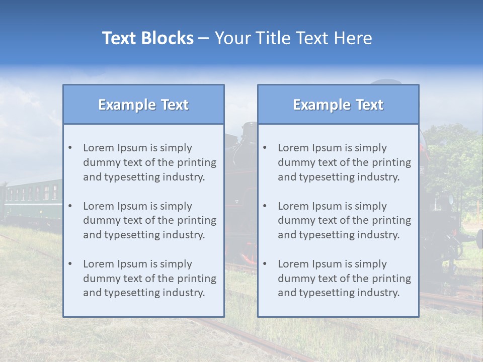 Wheels S Grease PowerPoint Template