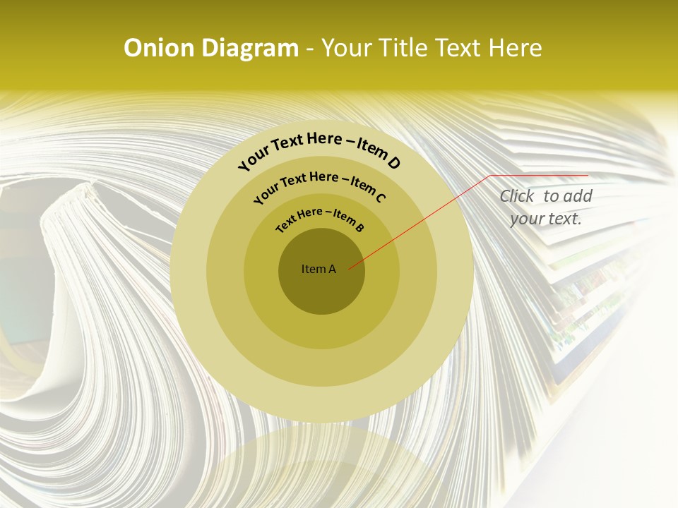 Magazine Rolled PowerPoint Template