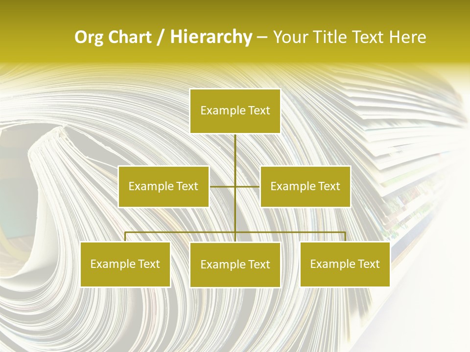 Magazine Rolled PowerPoint Template