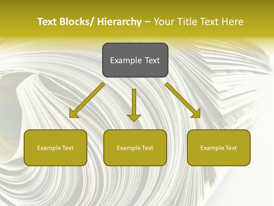 Magazine Rolled PowerPoint Template
