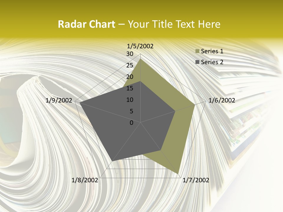 Magazine Rolled PowerPoint Template