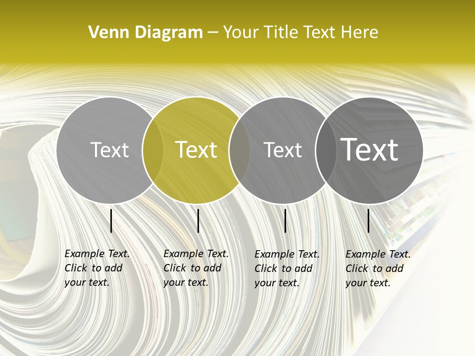 Magazine Rolled PowerPoint Template