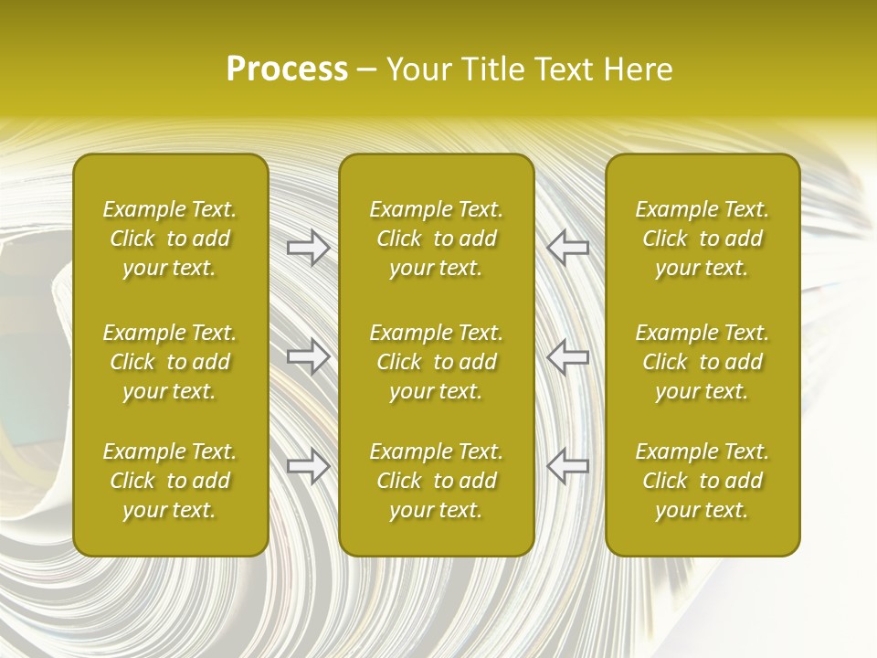 Magazine Rolled PowerPoint Template