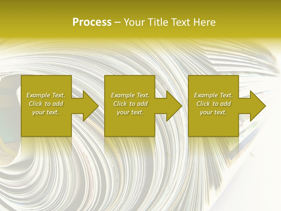 Magazine Rolled PowerPoint Template