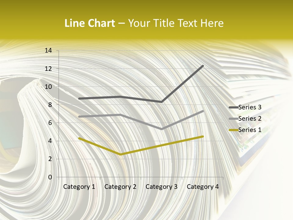 Magazine Rolled PowerPoint Template