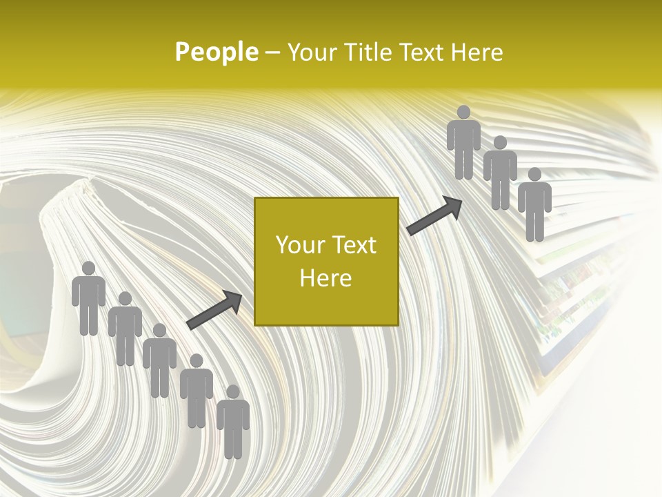 Magazine Rolled PowerPoint Template