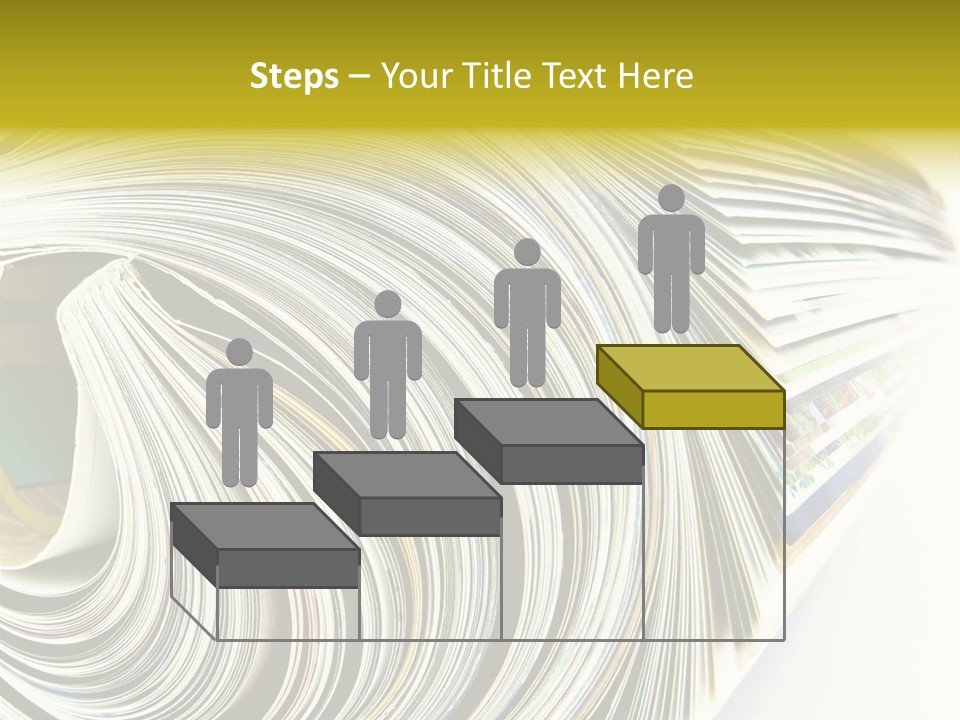 Magazine Rolled PowerPoint Template