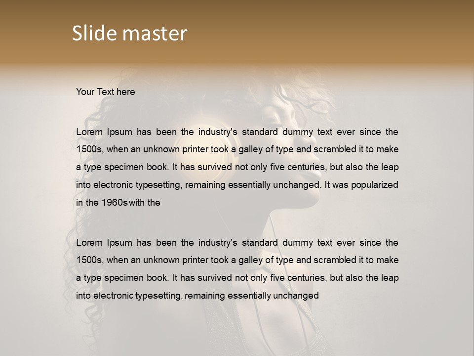 Discofunk Lounge Deluxe PowerPoint Template