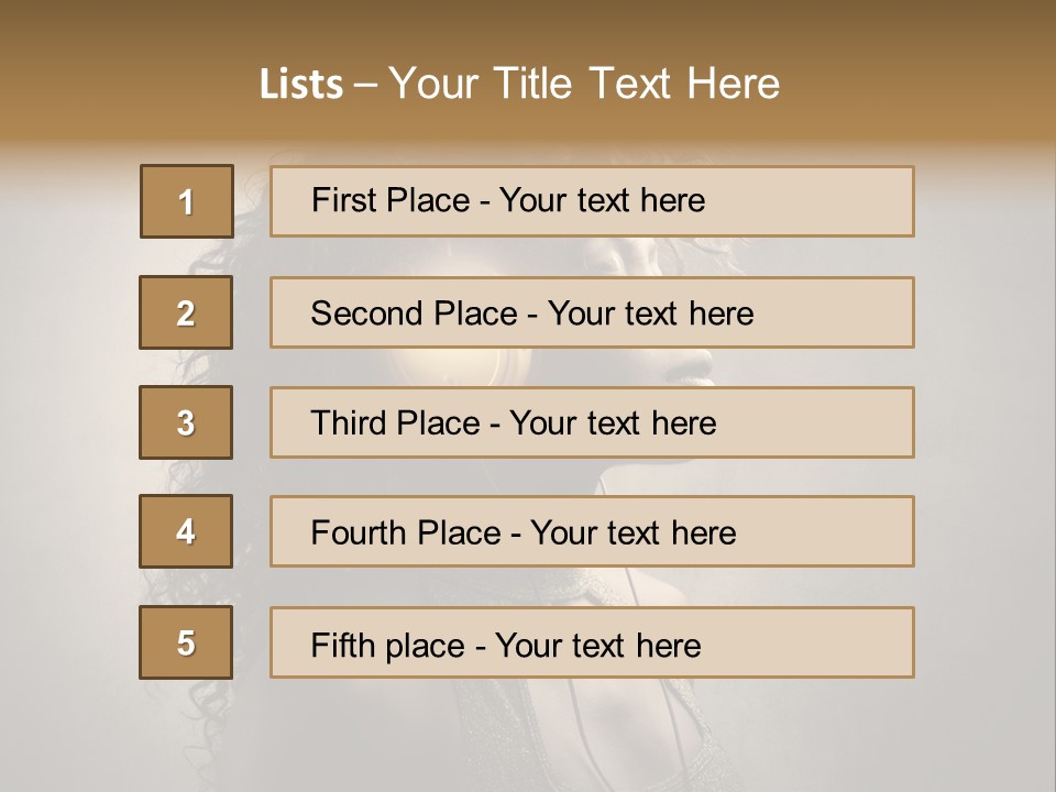 Discofunk Lounge Deluxe PowerPoint Template