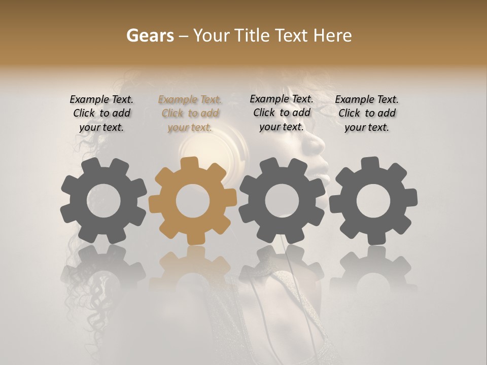 Discofunk Lounge Deluxe PowerPoint Template