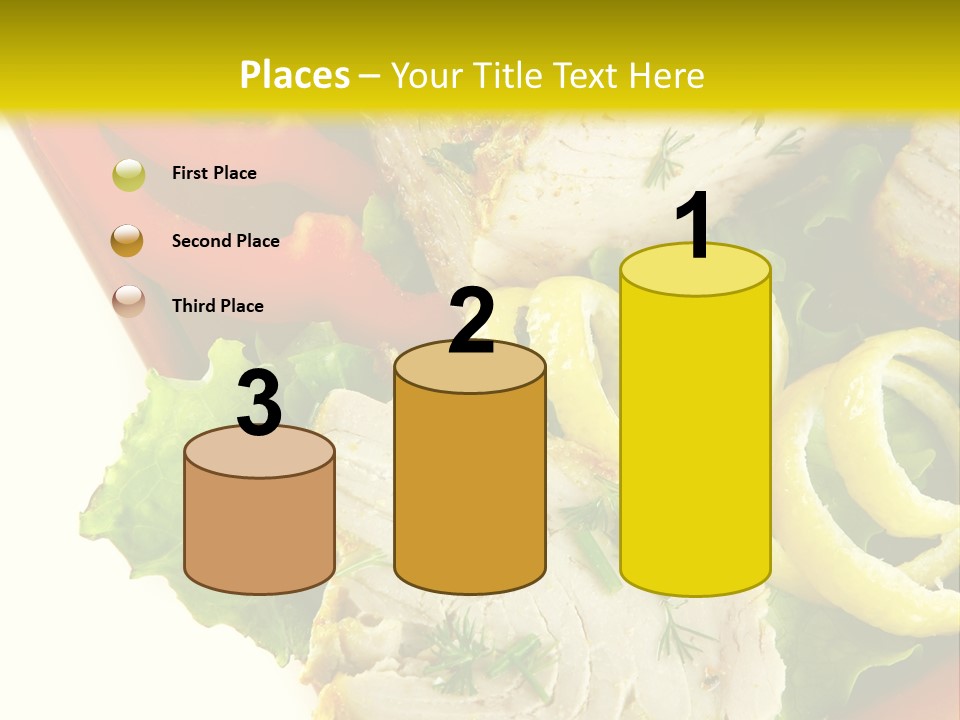 Natural Meal Pepper PowerPoint Template