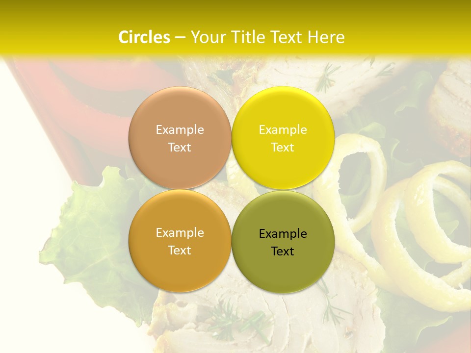 Natural Meal Pepper PowerPoint Template
