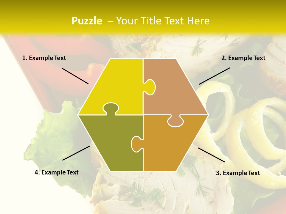 Natural Meal Pepper PowerPoint Template