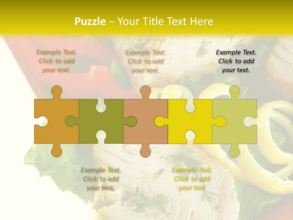 Natural Meal Pepper PowerPoint Template