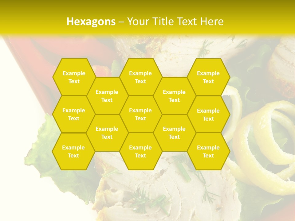 Natural Meal Pepper PowerPoint Template