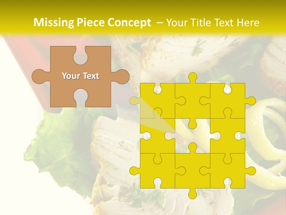 Natural Meal Pepper PowerPoint Template