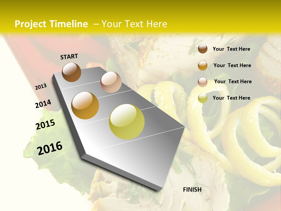 Natural Meal Pepper PowerPoint Template