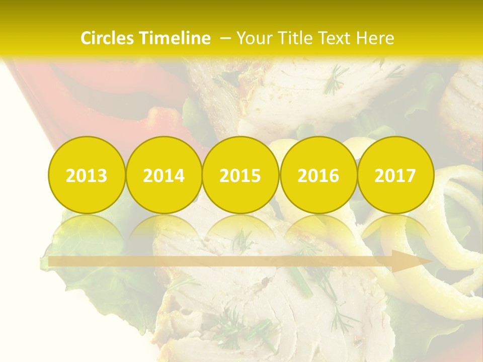 Natural Meal Pepper PowerPoint Template