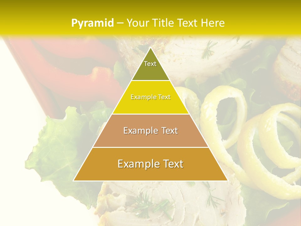 Natural Meal Pepper PowerPoint Template