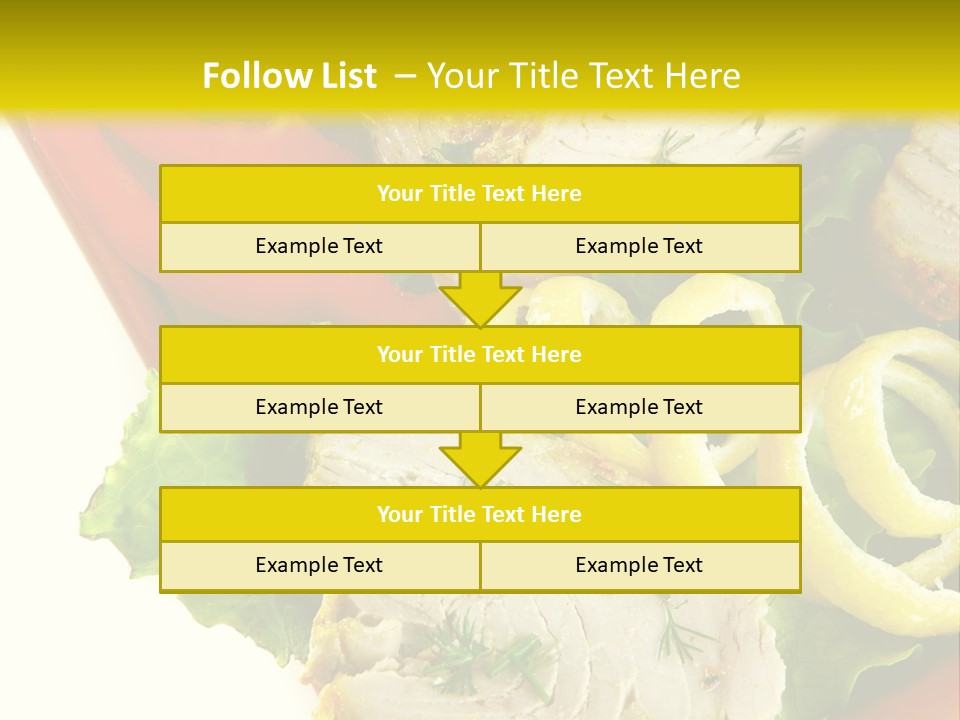 Natural Meal Pepper PowerPoint Template