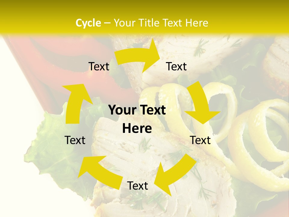 Natural Meal Pepper PowerPoint Template