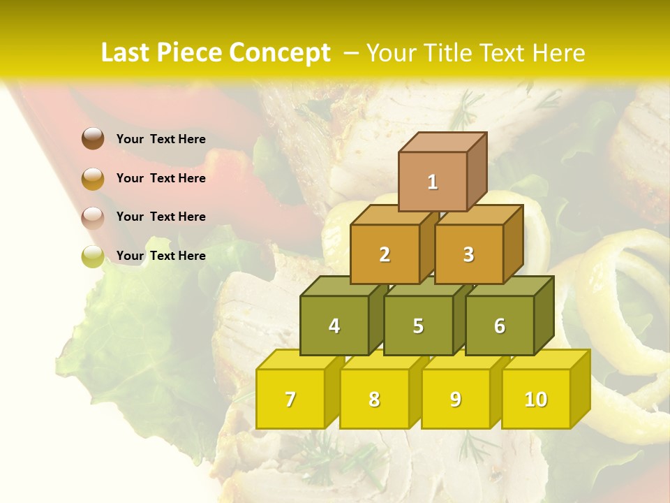 Natural Meal Pepper PowerPoint Template