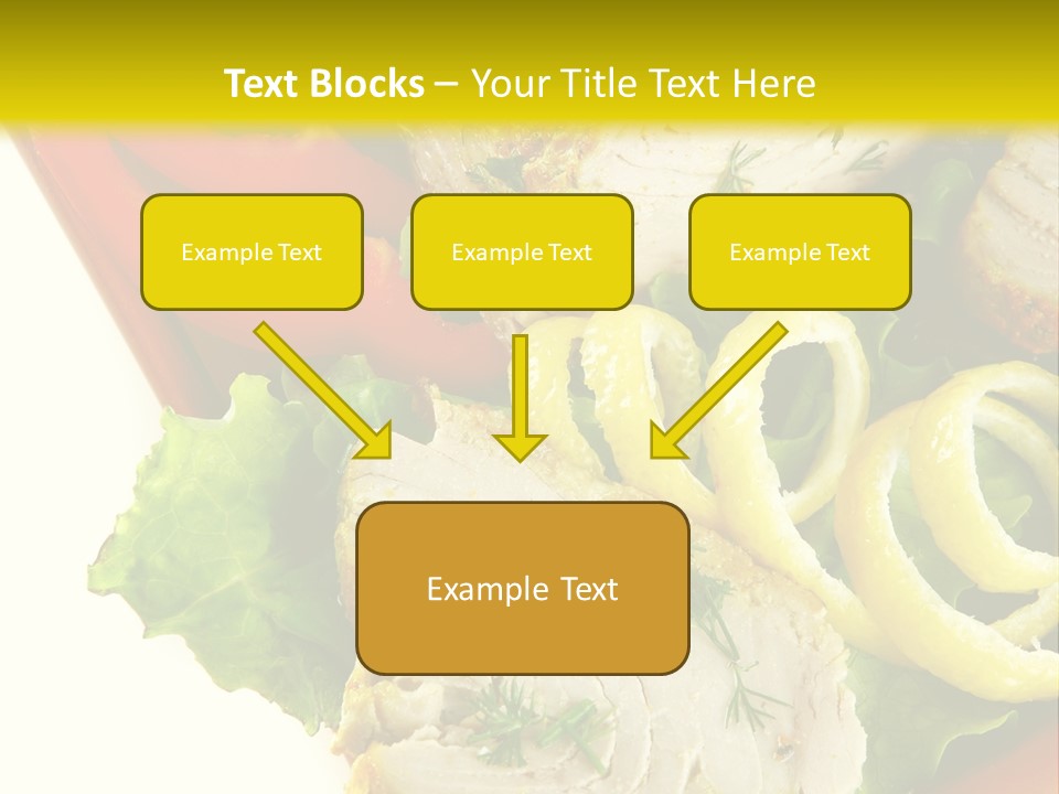 Natural Meal Pepper PowerPoint Template