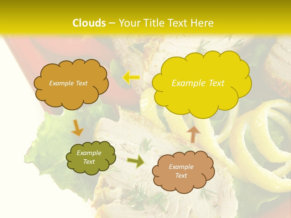 Natural Meal Pepper PowerPoint Template